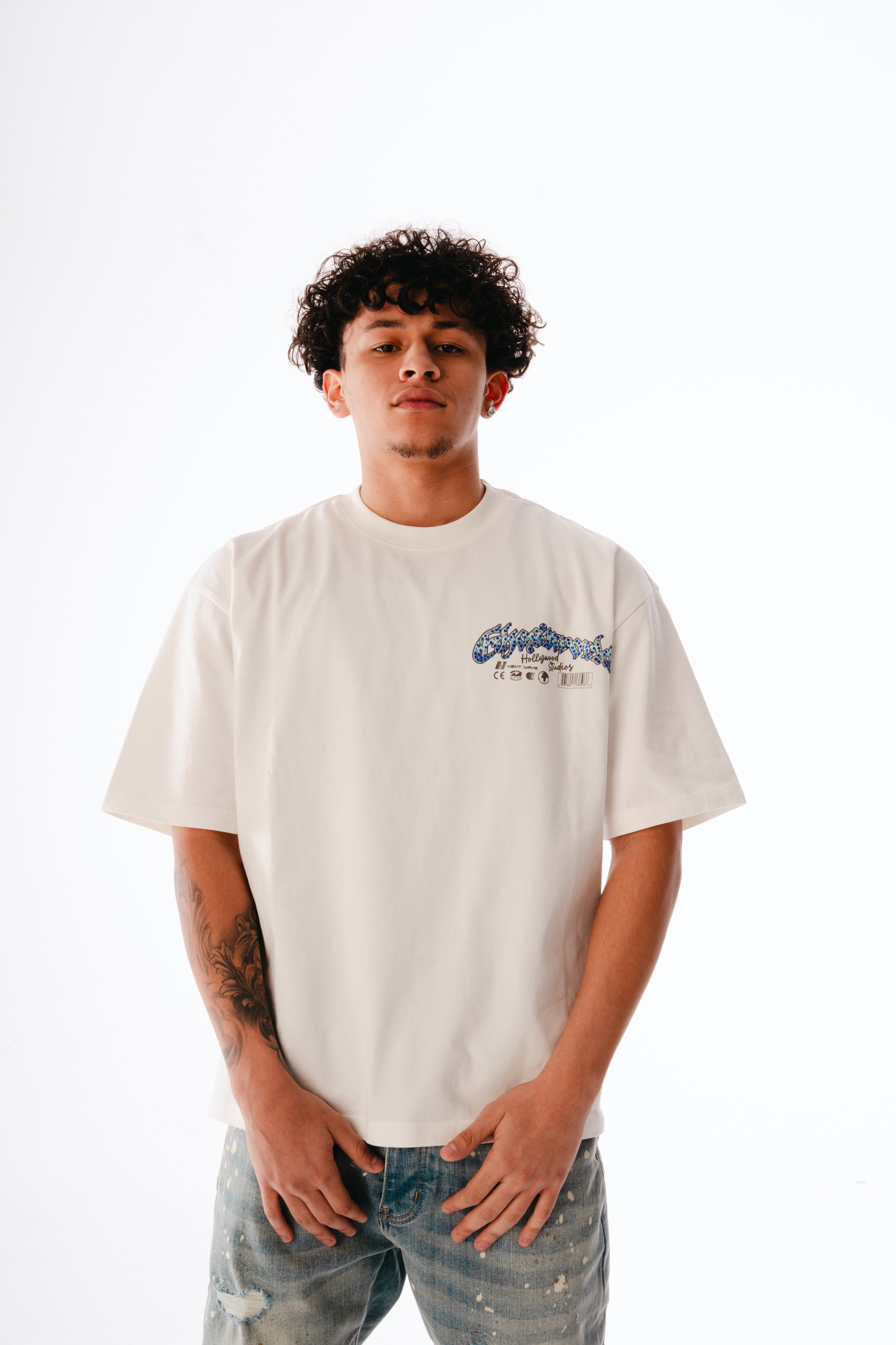 Shock Therapy Tee - White – GHST WRLD