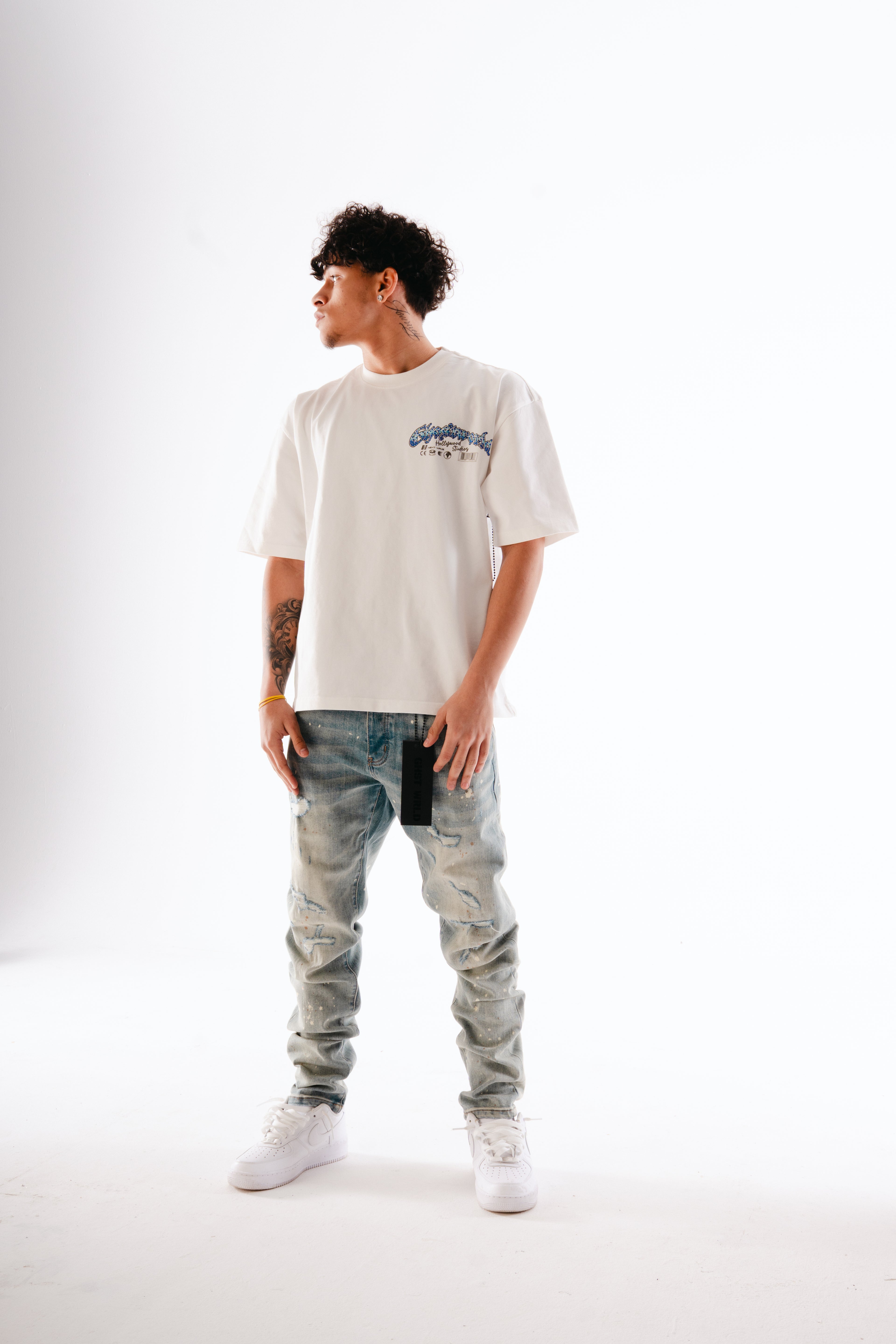 Shock Therapy Tee - White