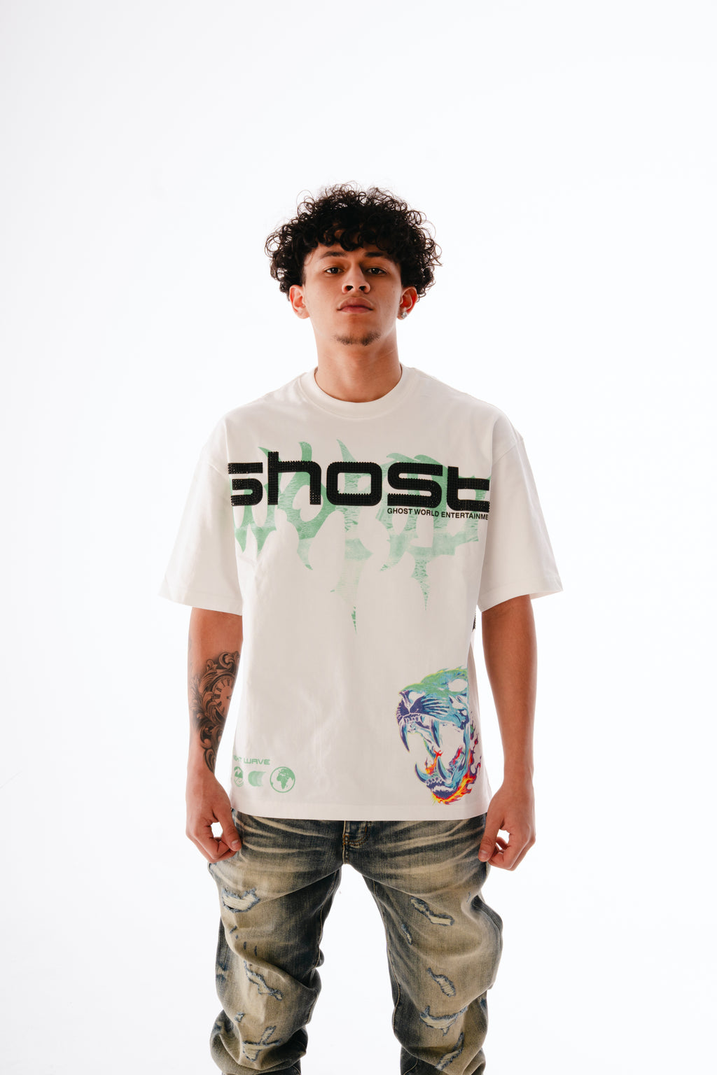 Night Vision Tee - White