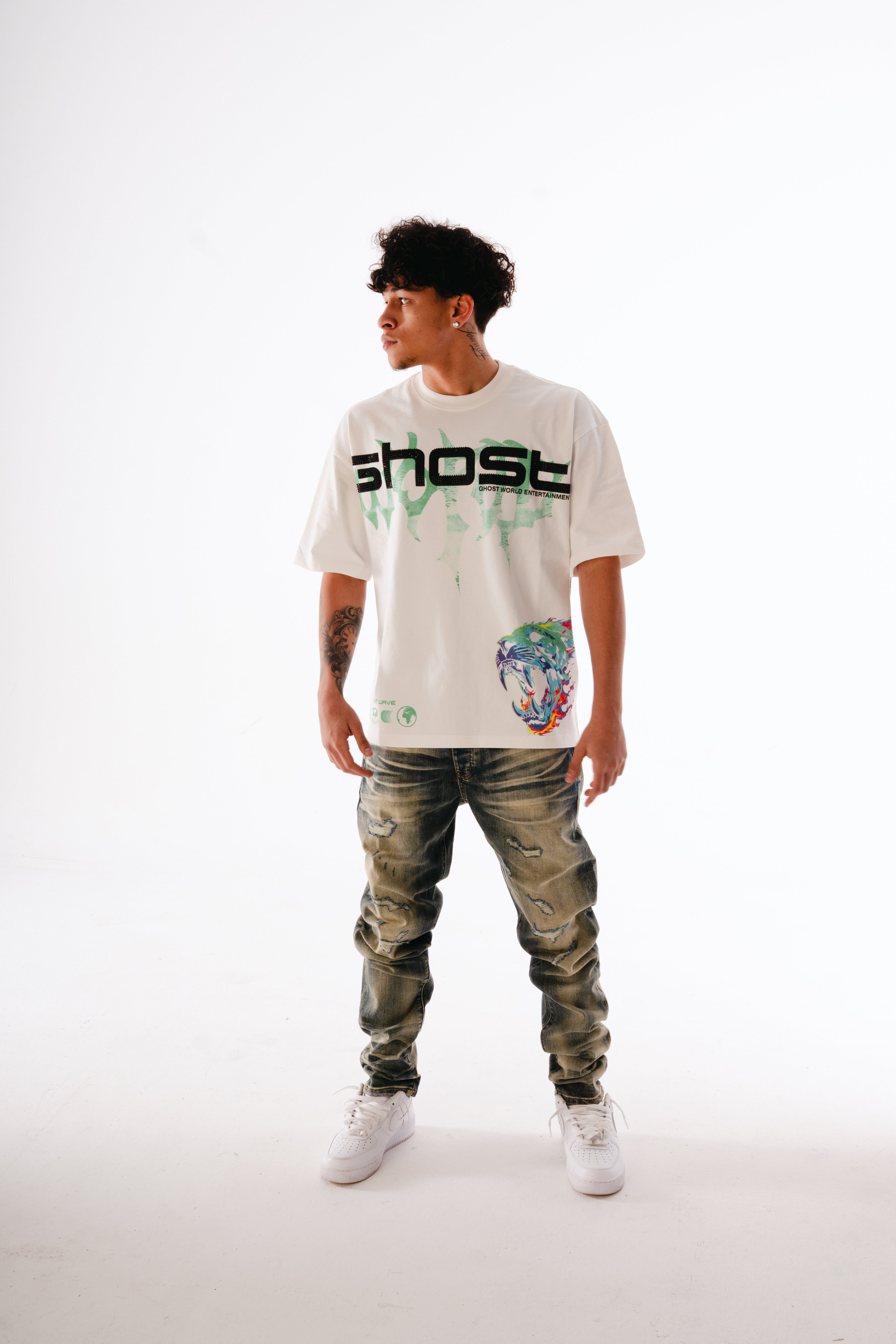 Night Vision Tee - White
