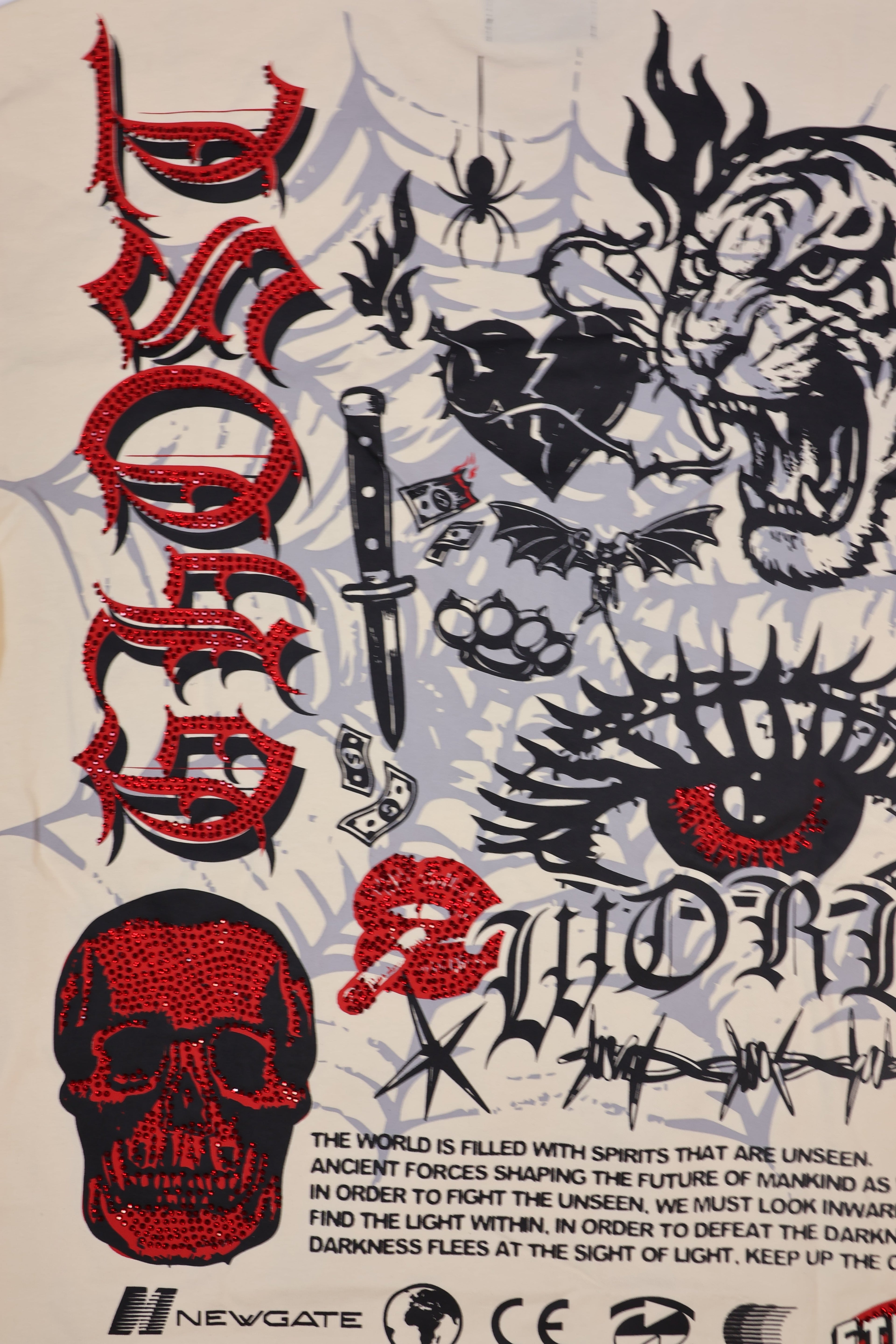 Bad Omens Tee - Bone