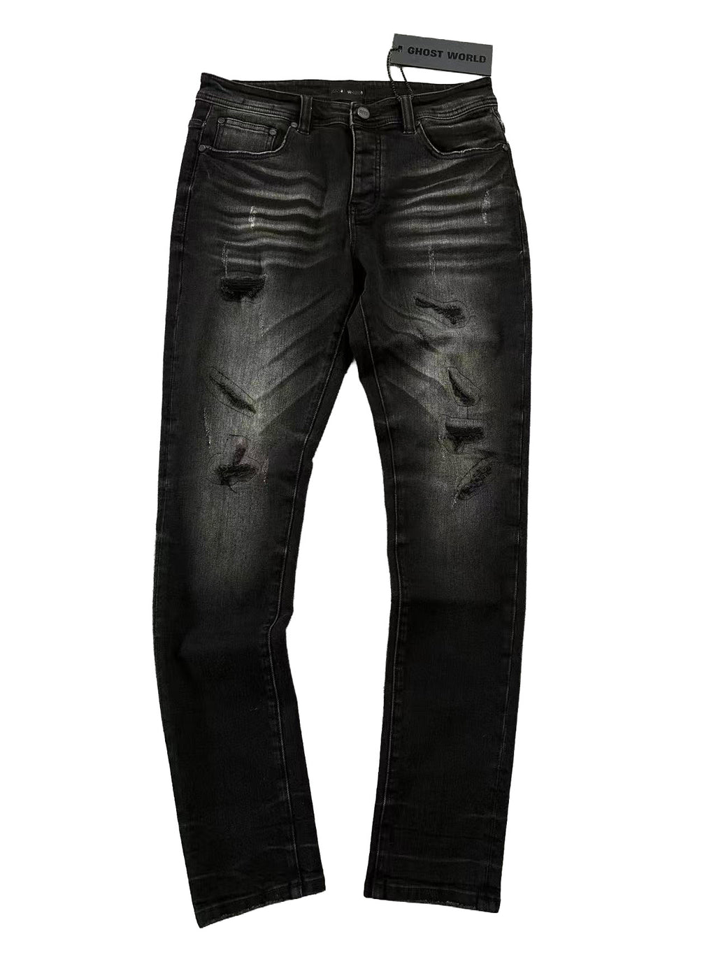 Phantom Skinny Jeans - Black Wash