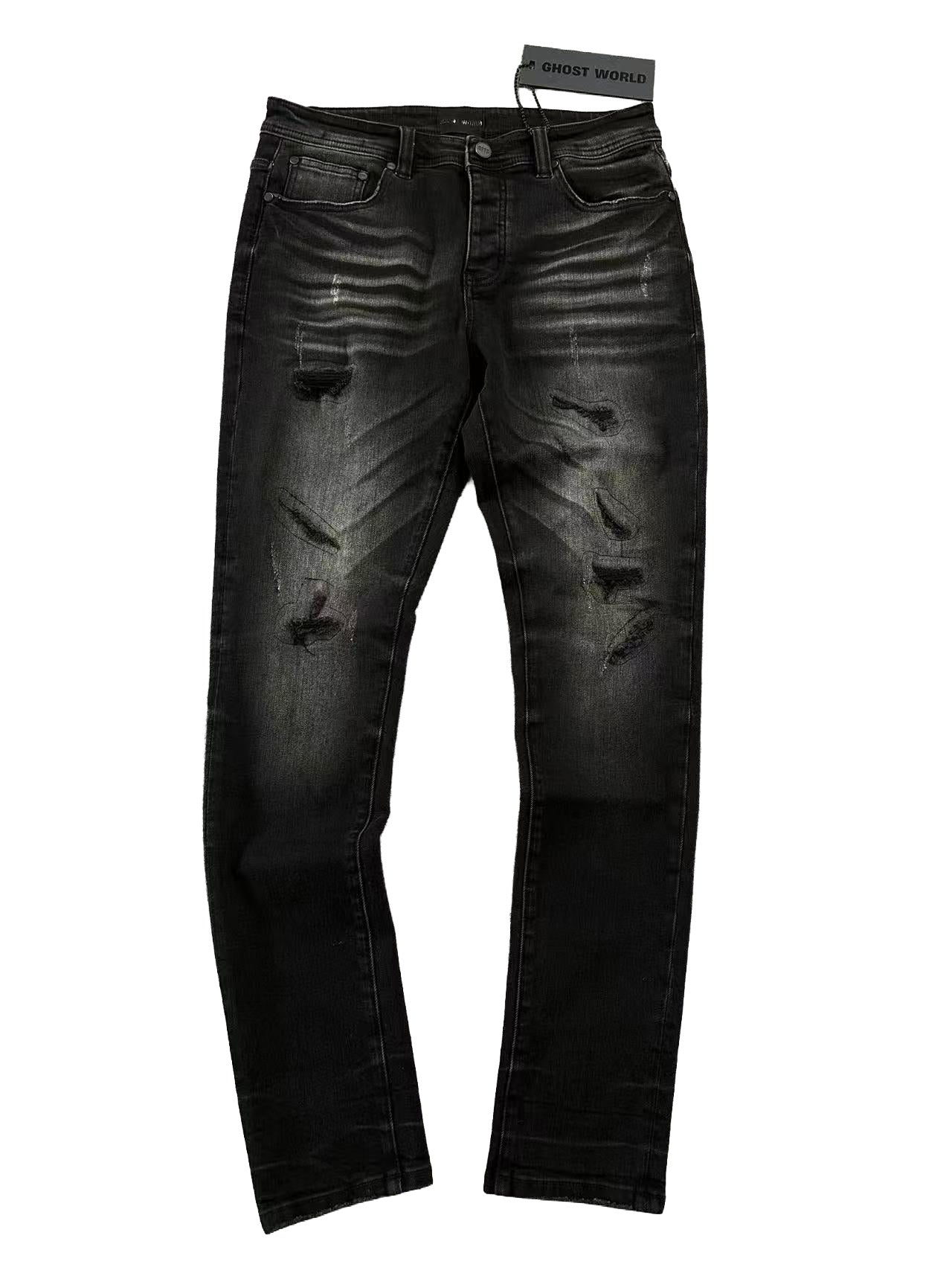 Phantom Skinny Jeans - Black Wash