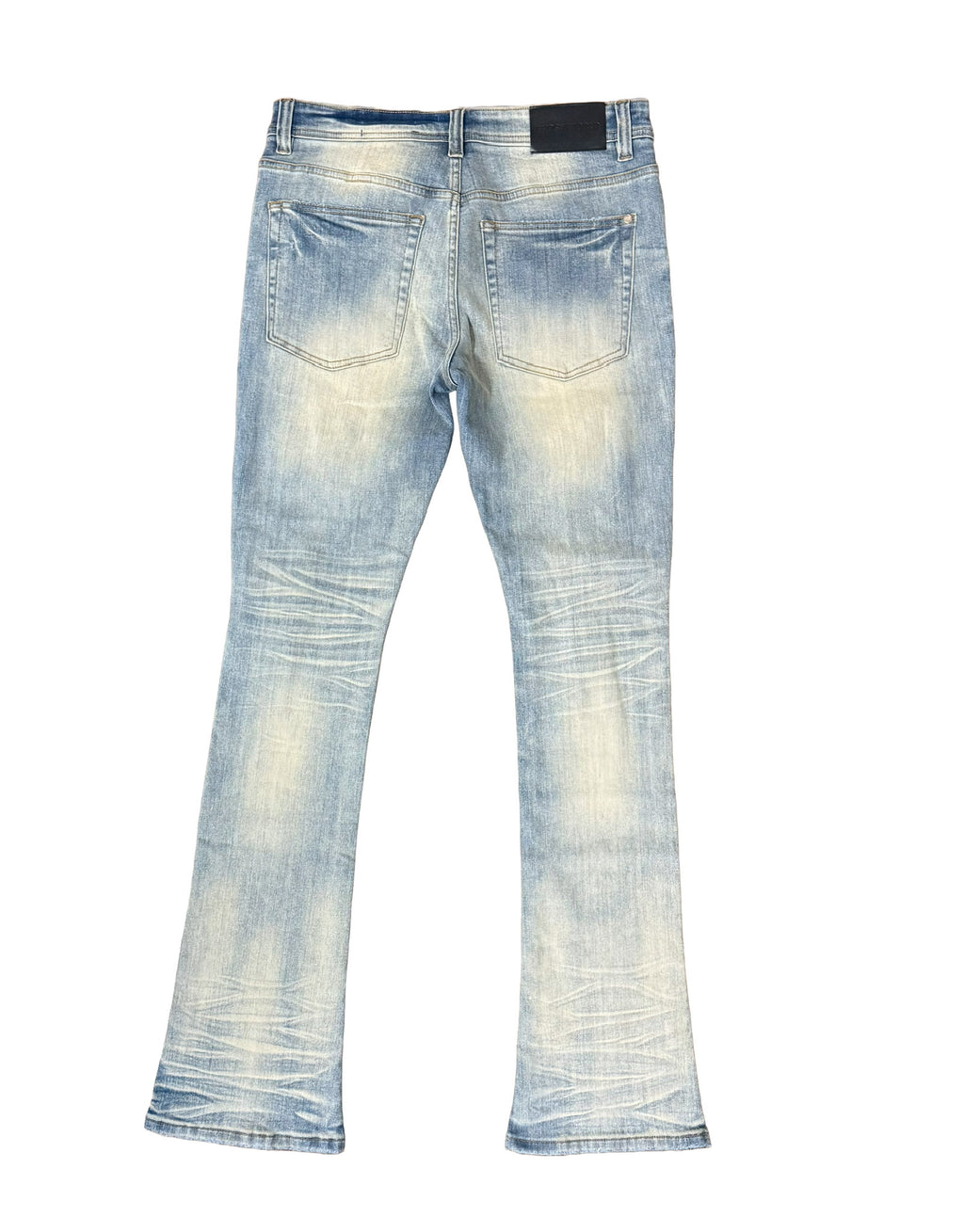 Frost Flare Jeans – Ice Wash