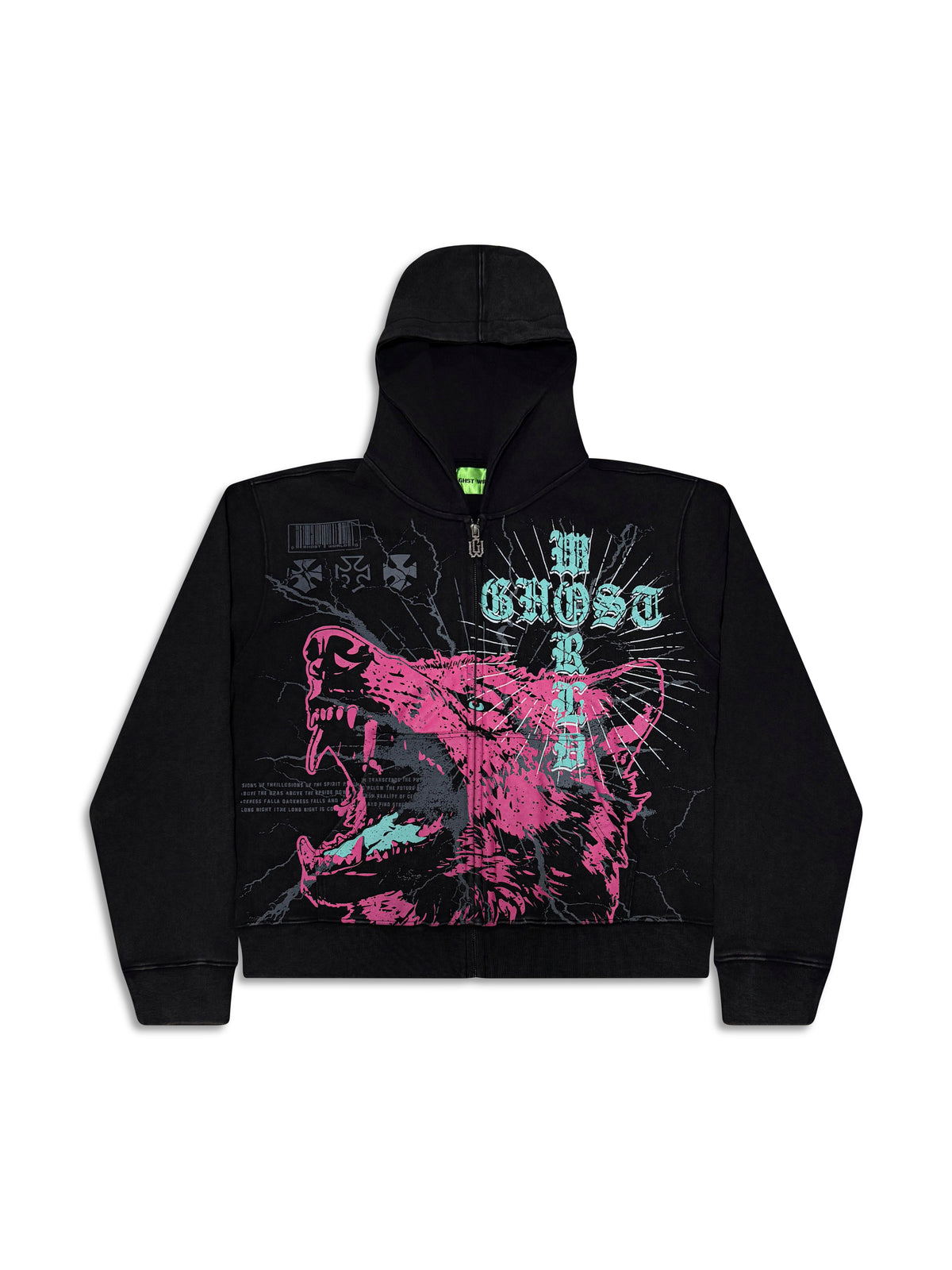Wolfpack Hoodie - Black