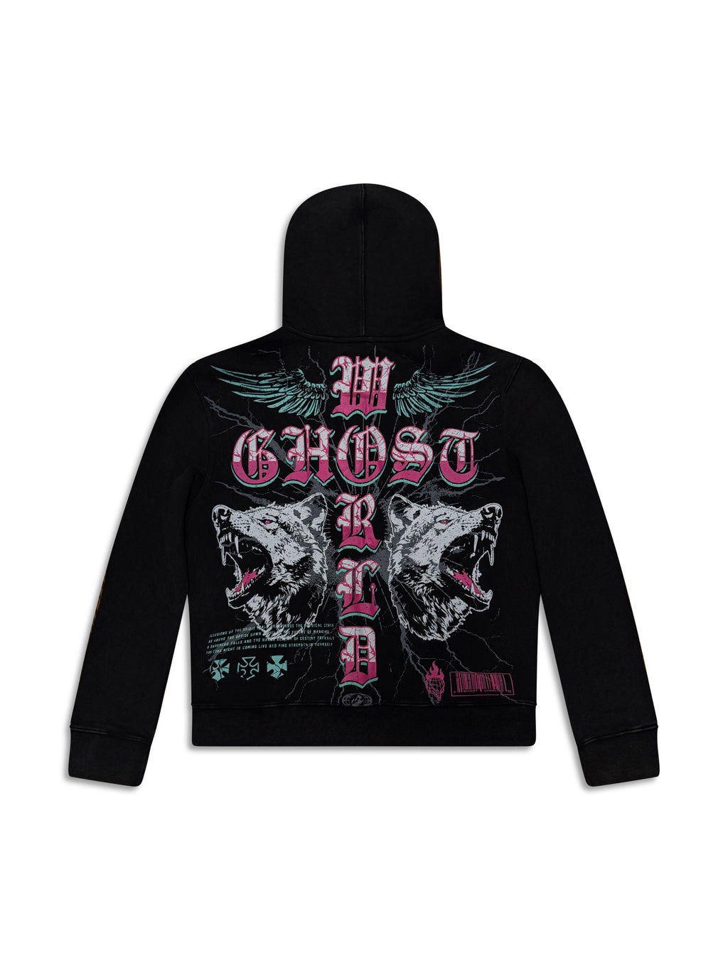 Wolfpack Hoodie - Black