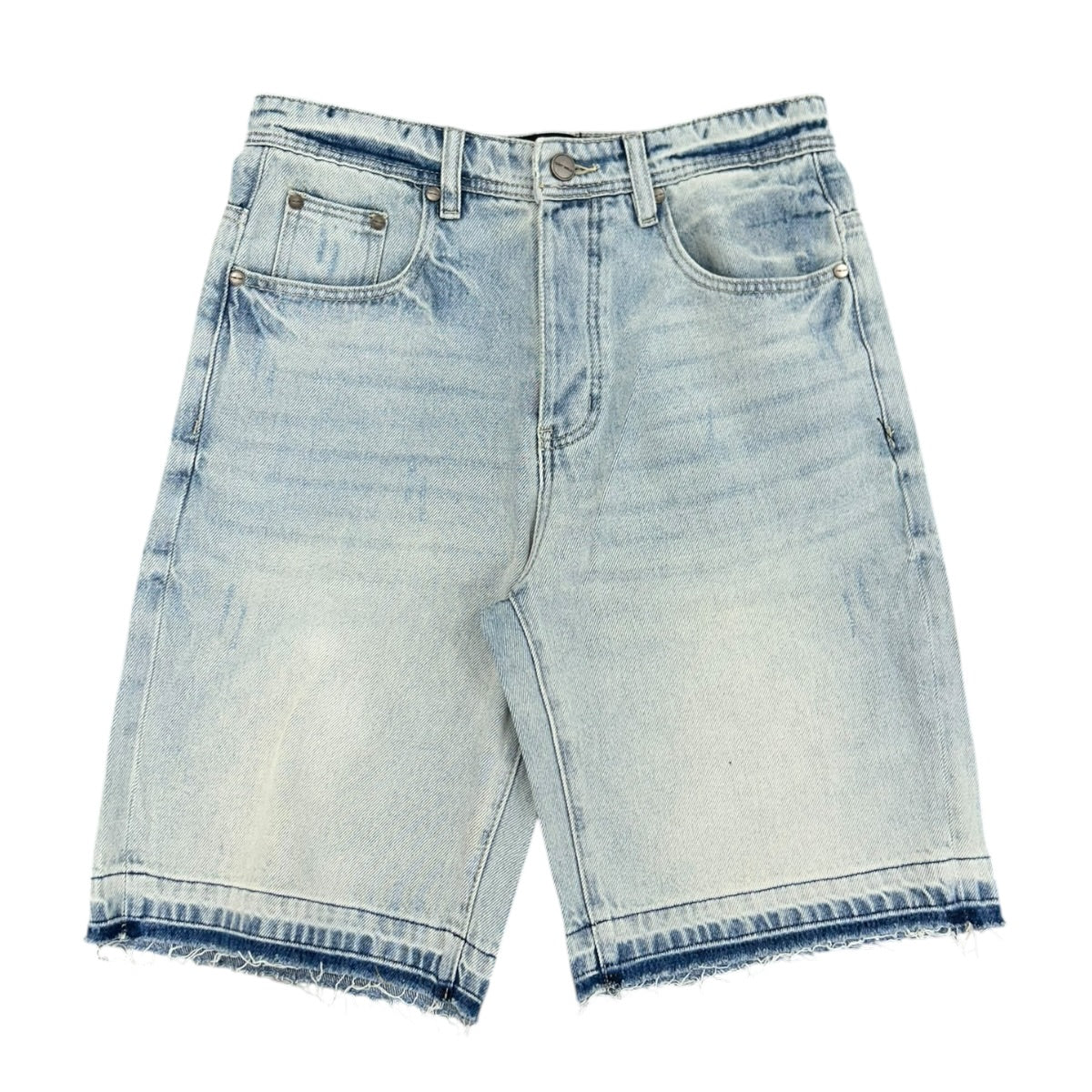Frost Denim Shorts - Light Wash